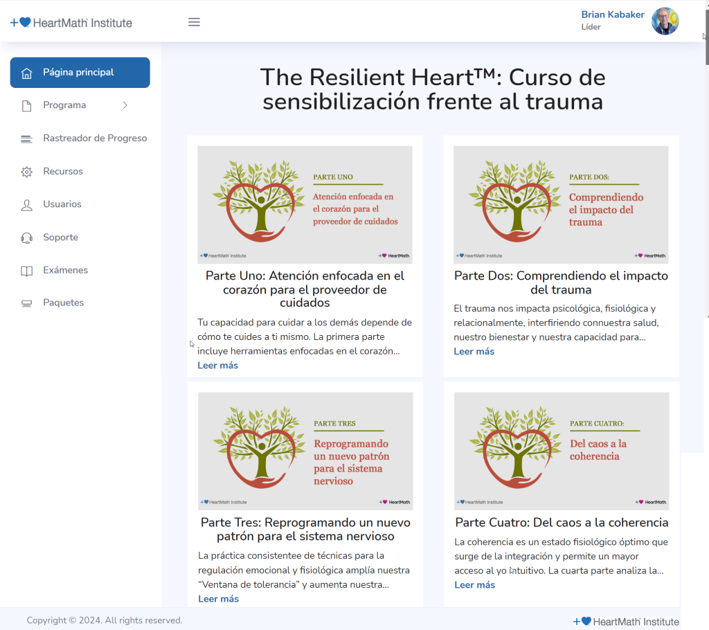 Taller Sobre Coherencia Del Corazon Session Es